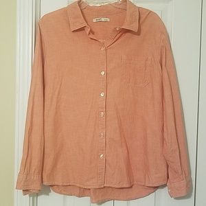 Old Navy Salmon Pink Button Down